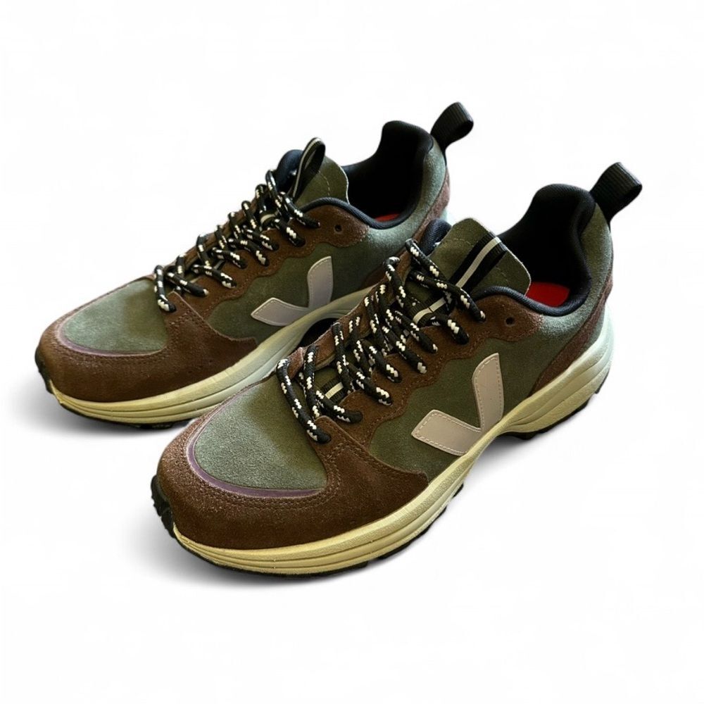 Veja Venturi Suede Sneakers Mud Parme Multicolor 9 - Picture 2 of 9
